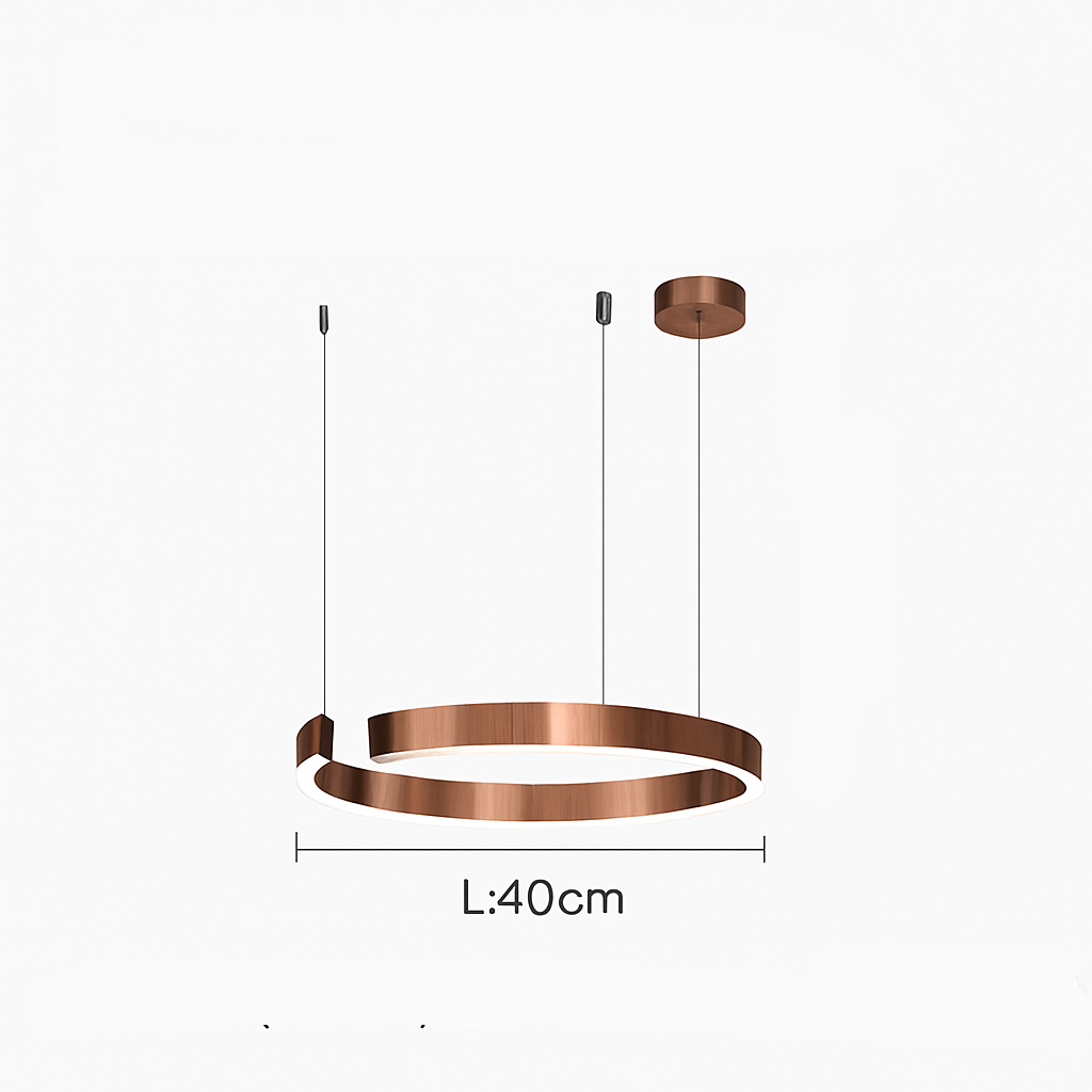 Arlina Modern Round LED Pendant Light for Elegant Home Ambiance