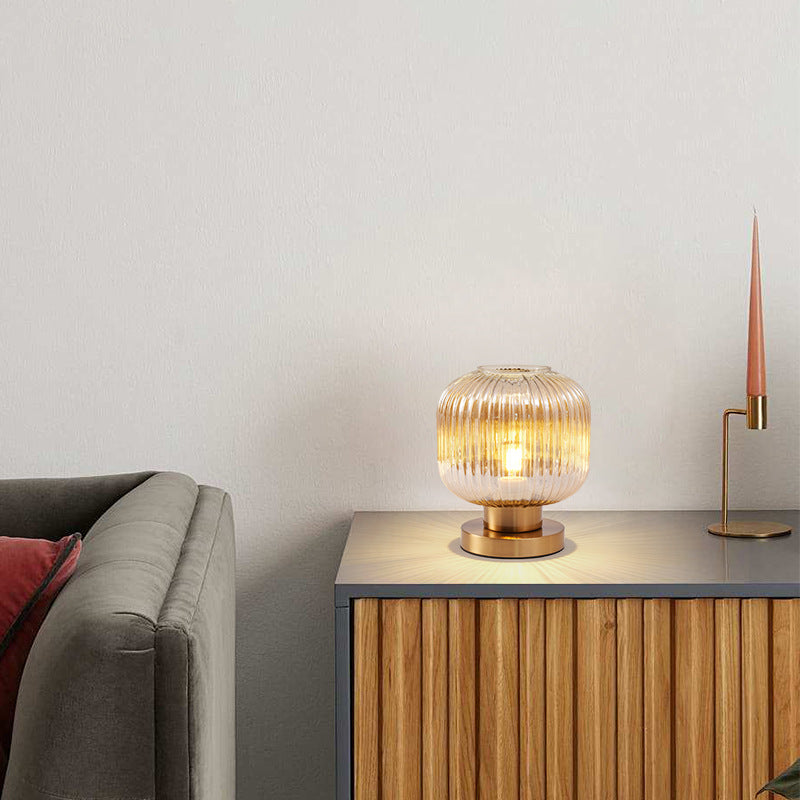 Hirel Modern Bedside Table Lamp – Sleek Design for Elegant Bedroom Lighting