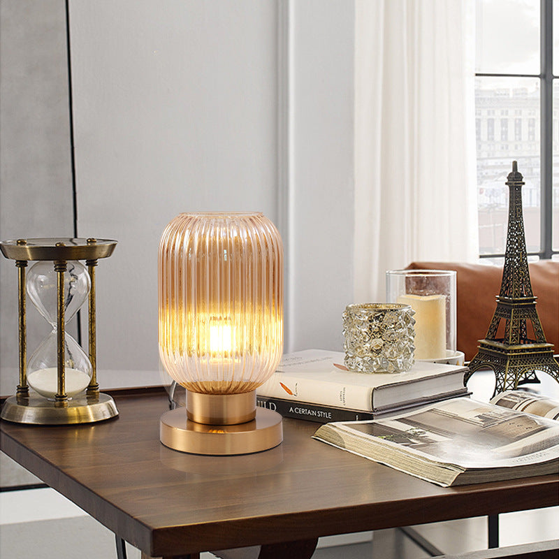 Hirel Modern Bedside Table Lamp – Sleek Design for Elegant Bedroom Lighting