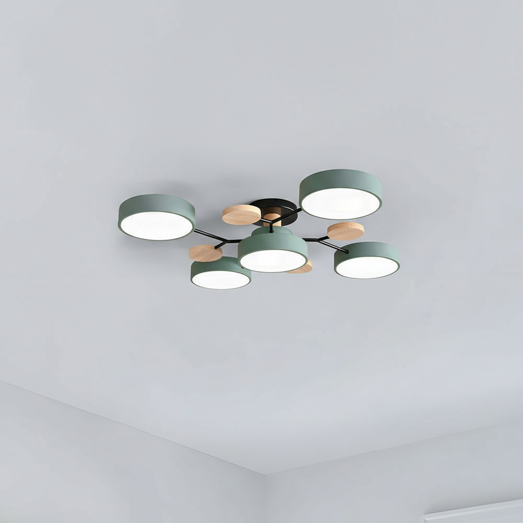 Noven Modern LED Ceiling Light – Sleek Flush Mount for Bright, Inviting Ambiance