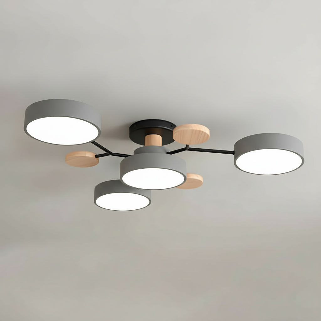 Noven Modern LED Ceiling Light – Sleek Flush Mount for Bright, Inviting Ambiance