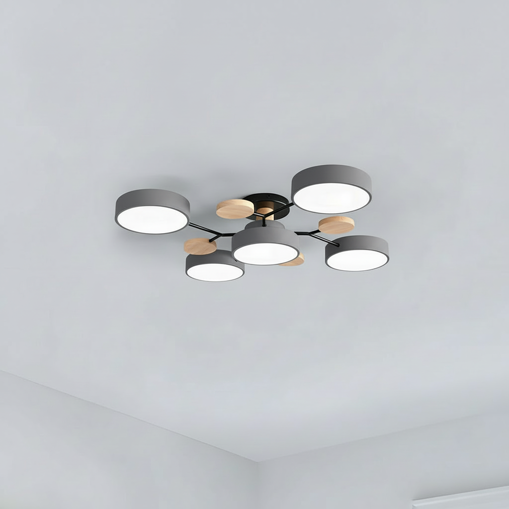 Noven Modern LED Ceiling Light – Sleek Flush Mount for Bright, Inviting Ambiance