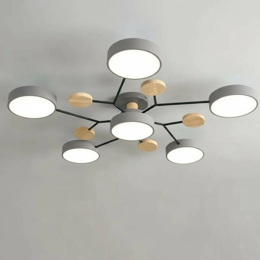 Noven Modern LED Ceiling Light – Sleek Flush Mount for Bright, Inviting Ambiance