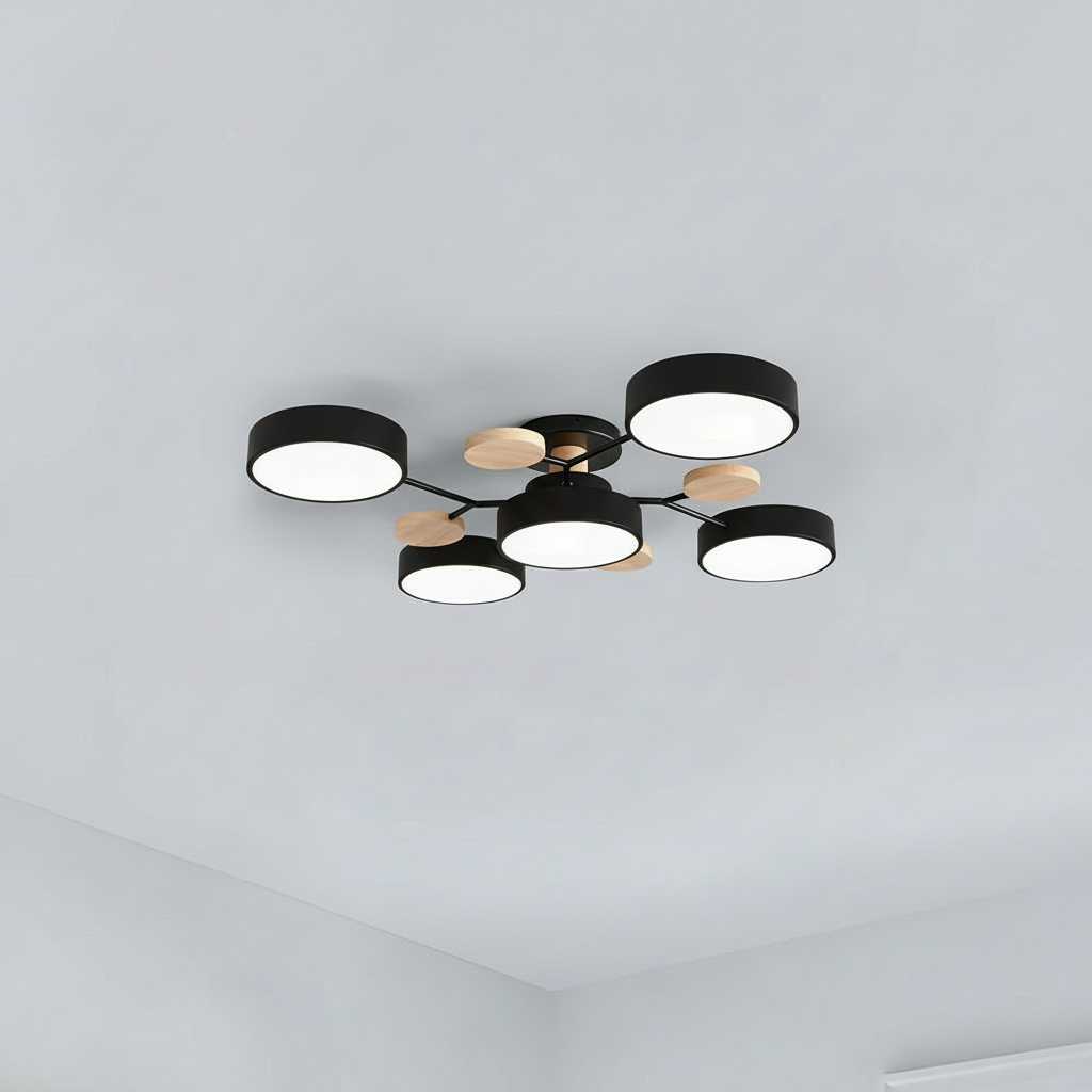 Noven Modern LED Ceiling Light – Sleek Flush Mount for Bright, Inviting Ambiance