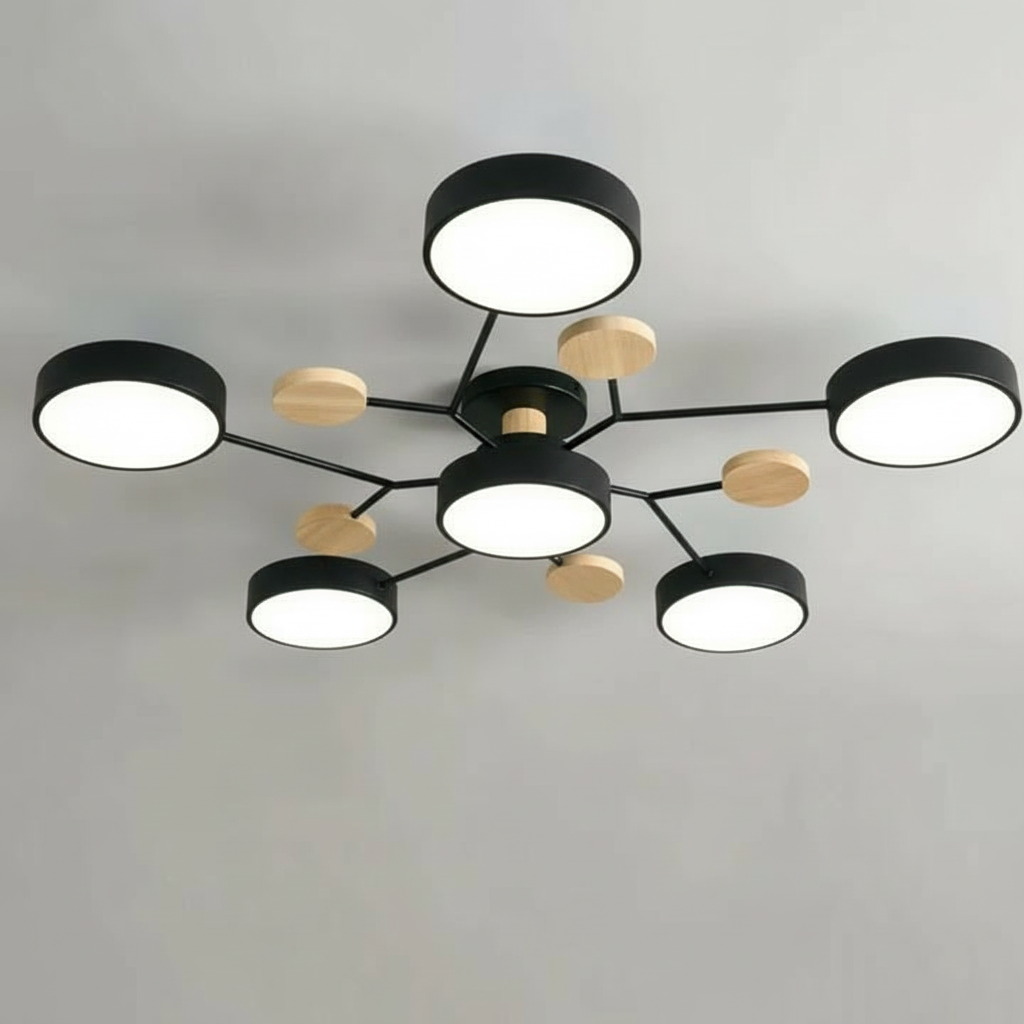 Noven Modern LED Ceiling Light – Sleek Flush Mount for Bright, Inviting Ambiance