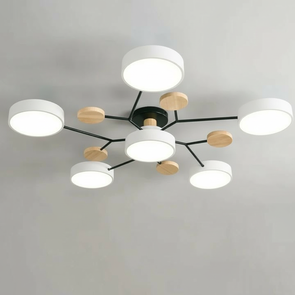 Noven Modern LED Ceiling Light – Sleek Flush Mount for Bright, Inviting Ambiance