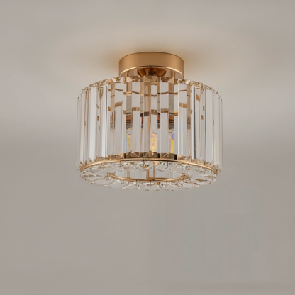 Vistara Elegant Crystal Ceiling Lamp Stunning Flush Mount Home Lighting