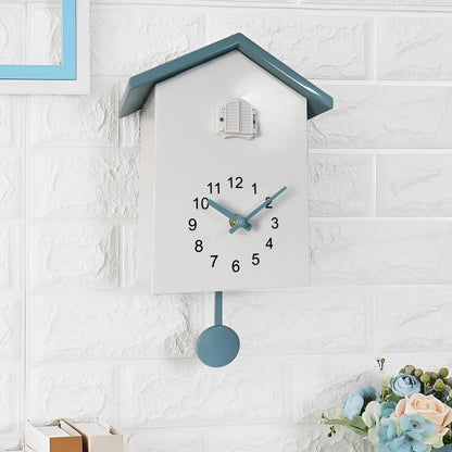 Kavaro Modern Wall Clock with Minimalist Bird Home Decor Design