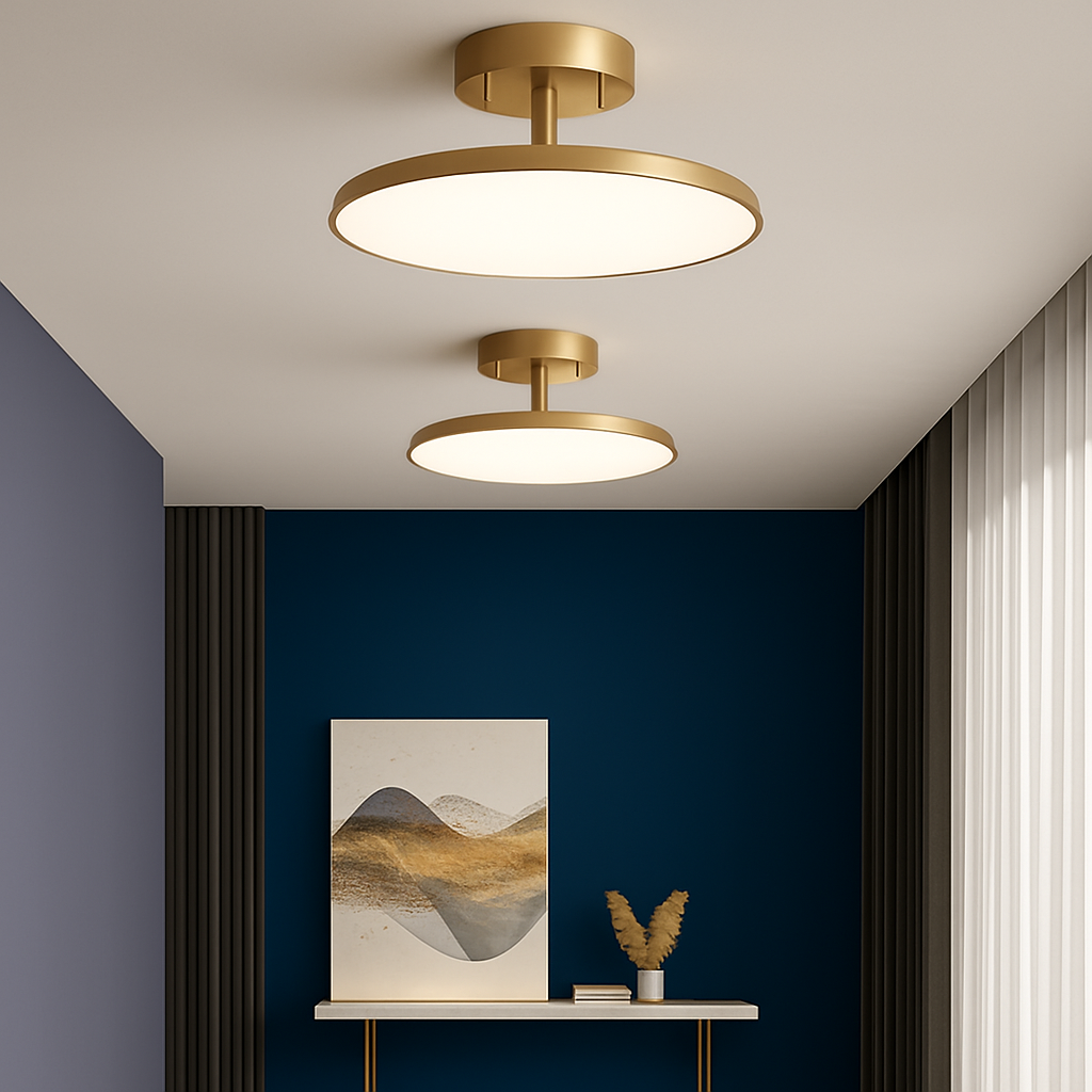 Mahlia Modern Flush Mount Ceiling Light – Rotatable LED Design for Versatile Illumination