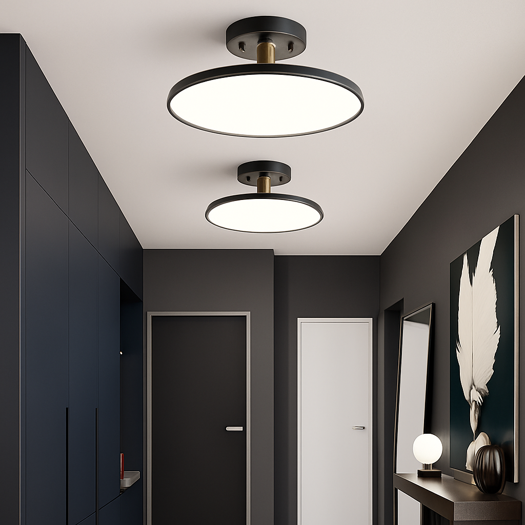 Mahlia Modern Flush Mount Ceiling Light – Rotatable LED Design for Versatile Illumination