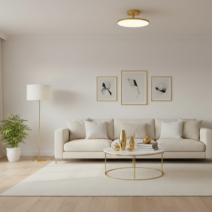 Mahlia Modern Flush Mount Ceiling Light – Rotatable LED Design for Versatile Illumination