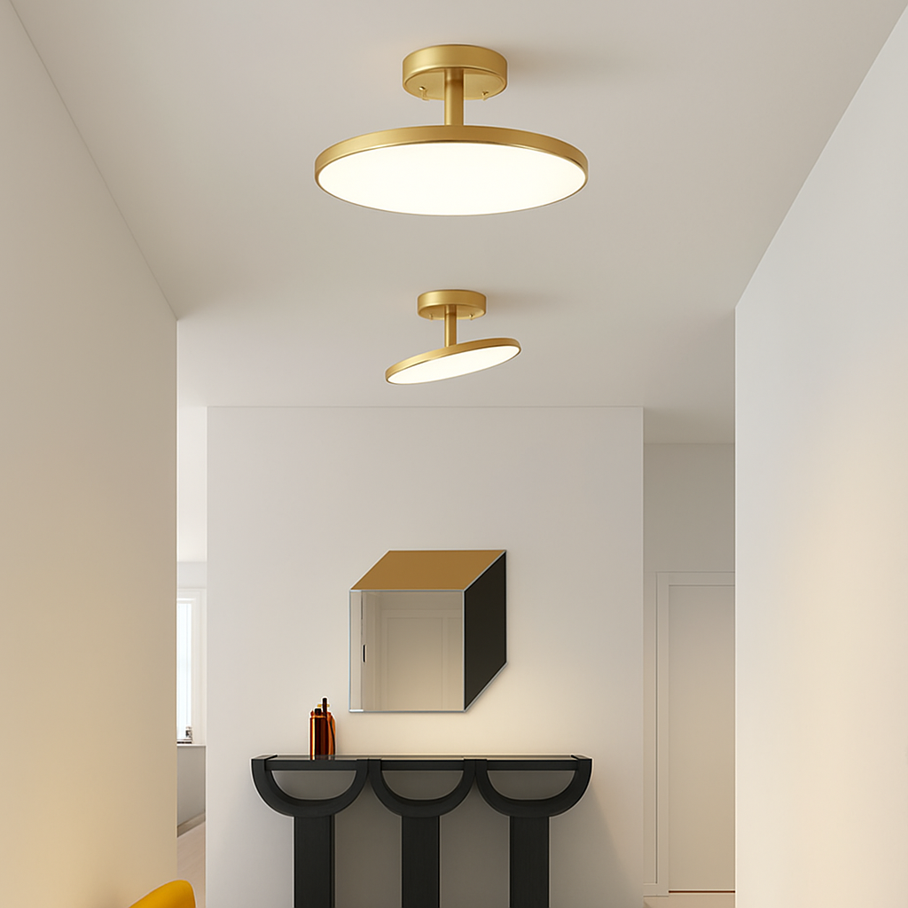 Mahlia Modern Flush Mount Ceiling Light – Rotatable LED Design for Versatile Illumination