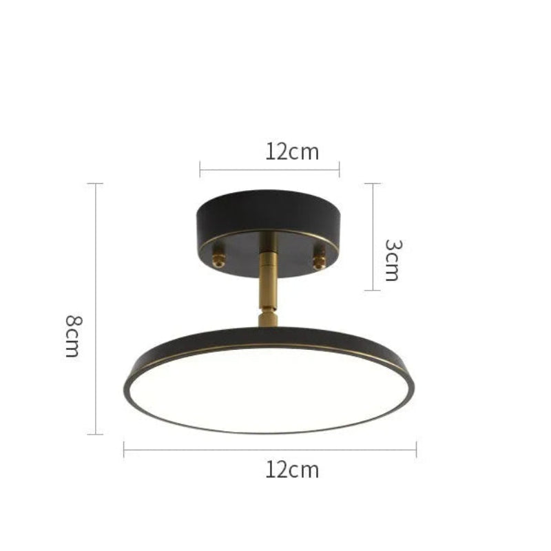 Mahlia Modern Flush Mount Ceiling Light – Rotatable LED Design for Versatile Illumination