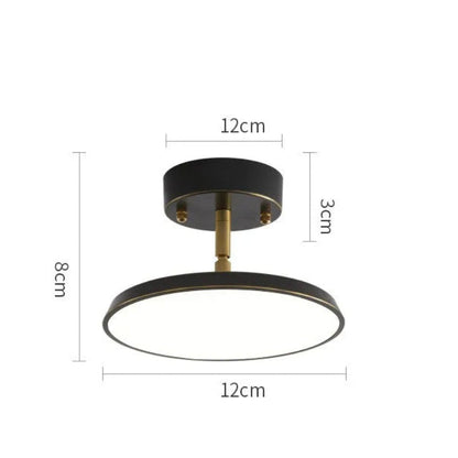 Mahlia Modern Flush Mount Ceiling Light – Rotatable LED Design for Versatile Illumination