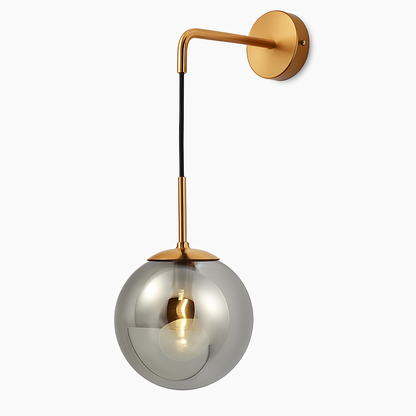 Calvira Hanging Glass Wall Light – Modern Decorative Sconce for Elegant Interiors