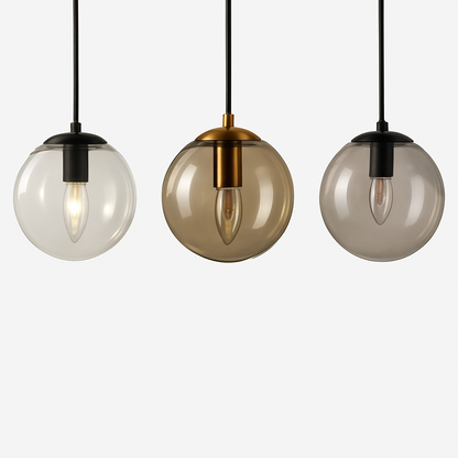 Calvira Hanging Glass Wall Light – Modern Decorative Sconce for Elegant Interiors