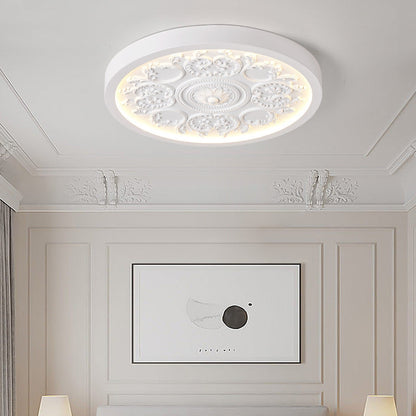 Helion Modern Ceiling Light – LED Flush Mount Fixture for Elegant Spaces