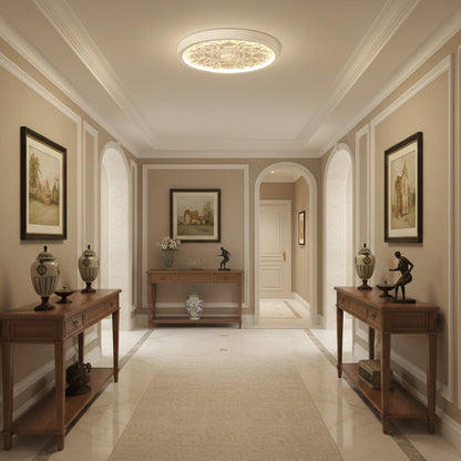 Helion Modern Ceiling Light – LED Flush Mount Fixture for Elegant Spaces