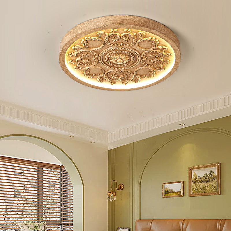 Helion Modern Ceiling Light – LED Flush Mount Fixture for Elegant Spaces