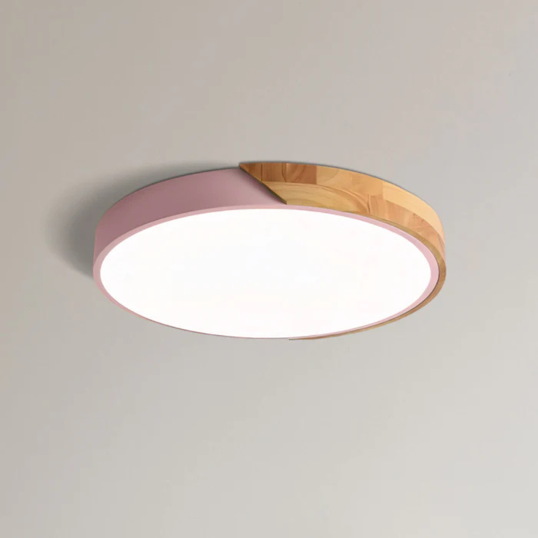 Arden Scandinavian Flush Mount LED Ceiling Light for Cozy Ambiance