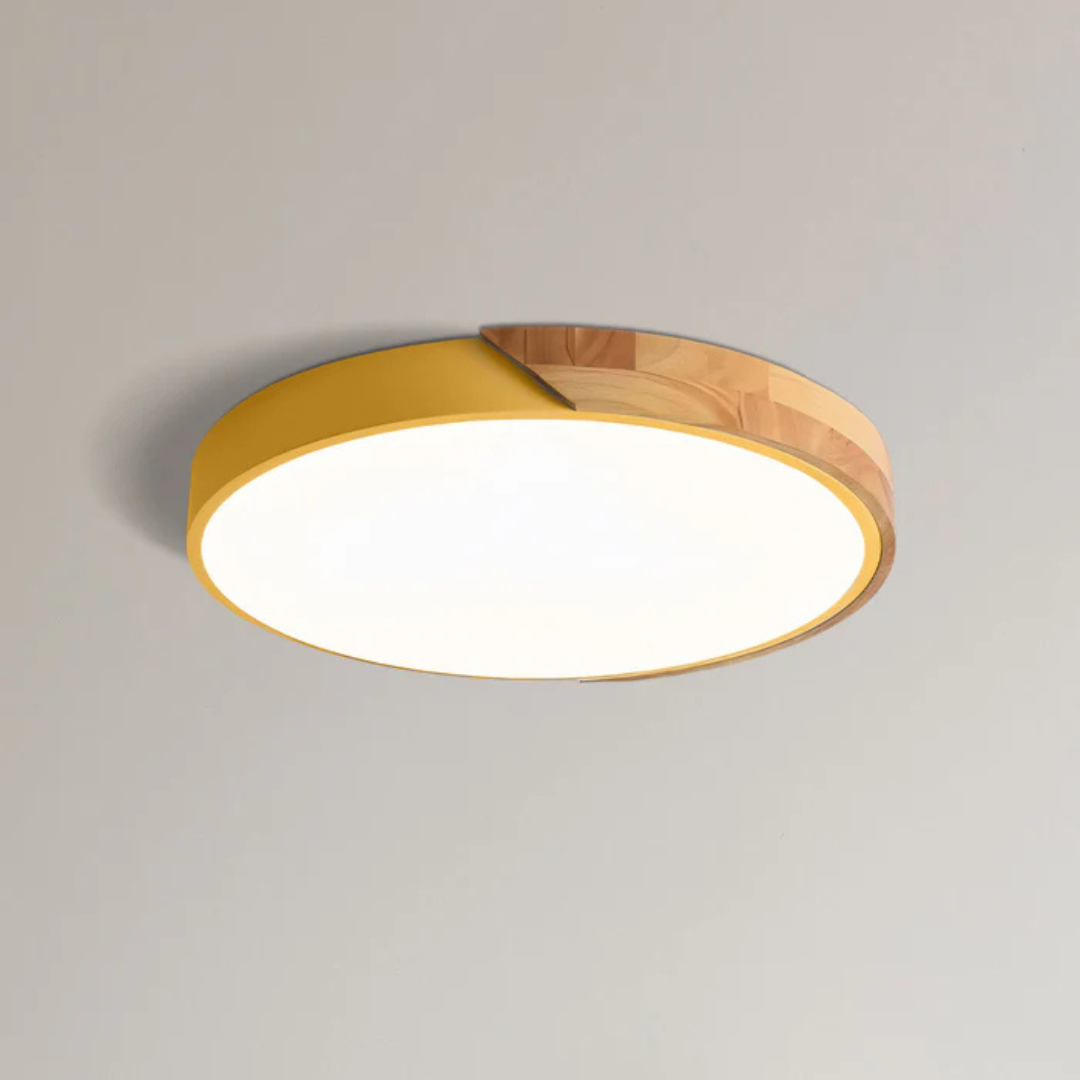 Arden Scandinavian Flush Mount LED Ceiling Light for Cozy Ambiance
