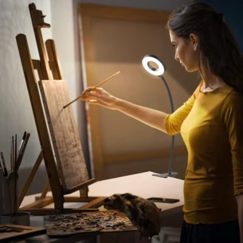 Virelon Student LED Desk Lamp – Adjustable Brightness Eye Comfort Lighting
