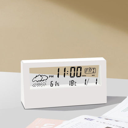 Elvora Small Digital Table Clock – Clear Multifunction Display for Home Office