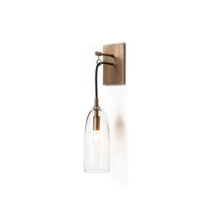 Rovaro Modern Brass Wall Sconce – Sleek Design for Elegant Indoor Lighting