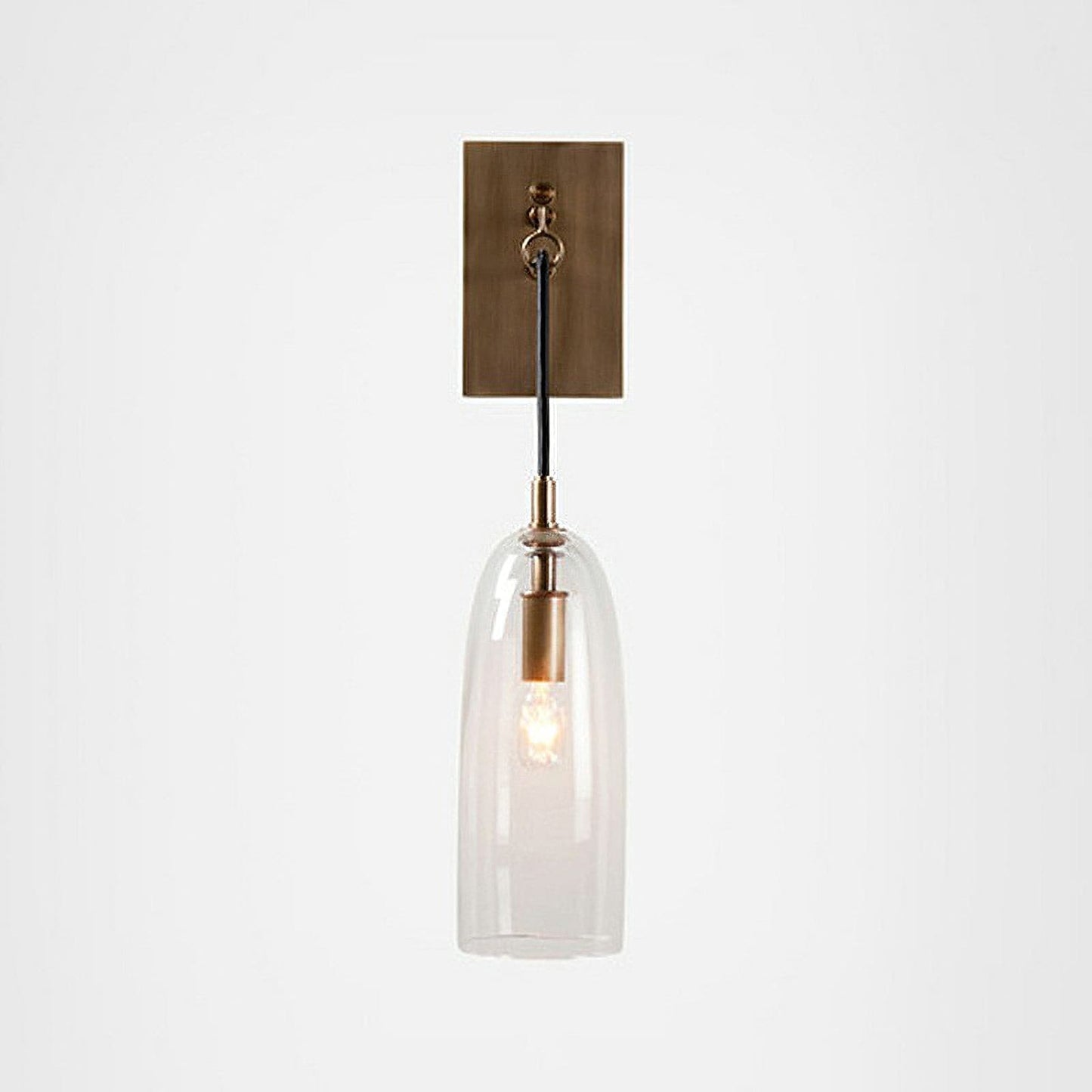 Rovaro Modern Brass Wall Sconce – Sleek Design for Elegant Indoor Lighting