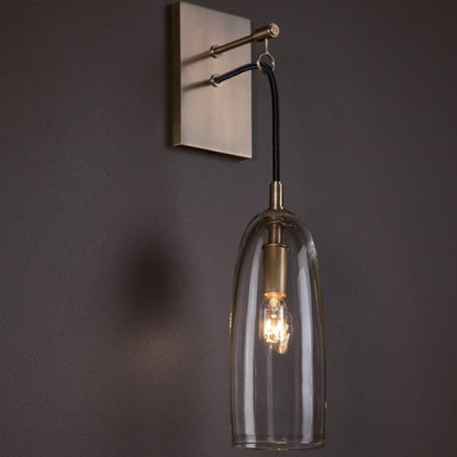 Rovaro Modern Brass Wall Sconce – Sleek Design for Elegant Indoor Lighting