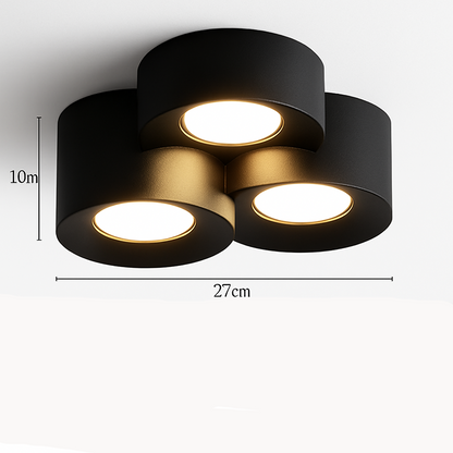 Alyra Modern LED Ceiling Light – Minimalist Frosted Design for Soft Illumination