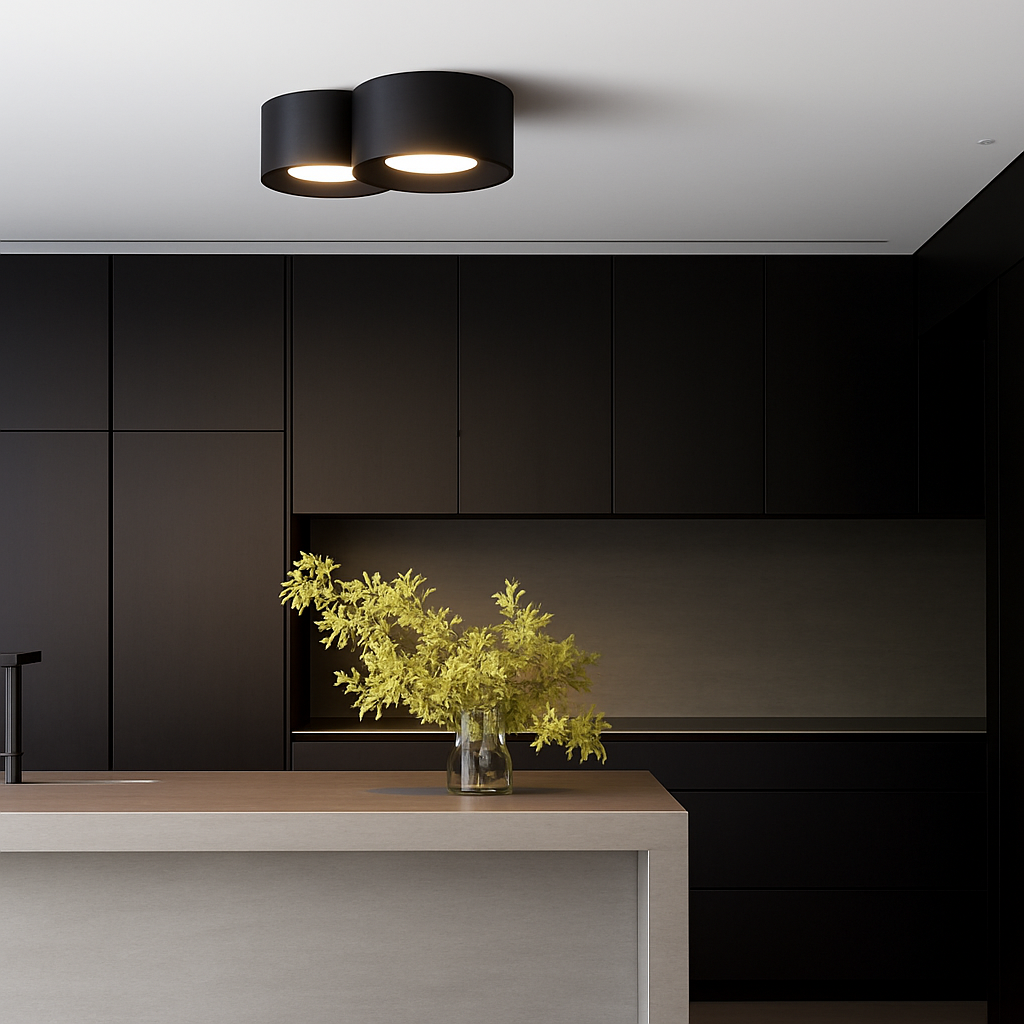 Alyra Modern LED Ceiling Light – Minimalist Frosted Design for Soft Illumination