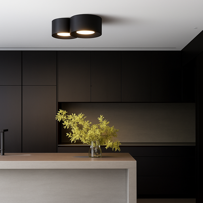 Alyra Modern LED Ceiling Light – Minimalist Frosted Design for Soft Illumination