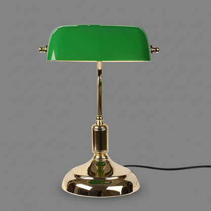 European Glass Table Lamp - Bedside & Desk Lamp