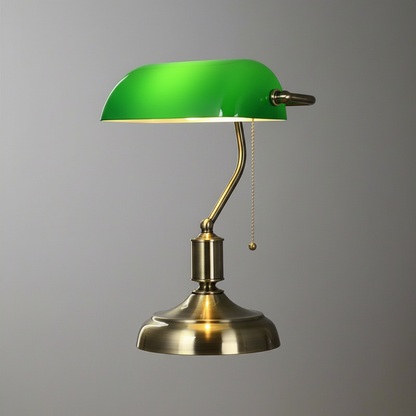 European Glass Table Lamp - Bedside & Desk Lamp