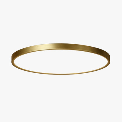 Denvia Ultra-Thin LED Ceiling Light – Copper Finish for Stylish Illumination