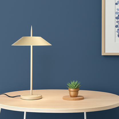 Noirhalo Modern Bedside Lamp with Touch Control and Warm Glow