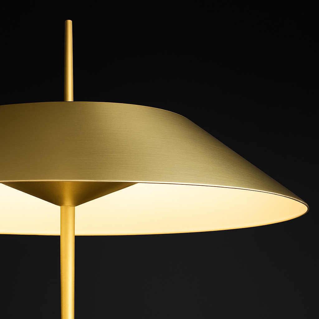 Noirhalo Modern Bedside Lamp with Touch Control and Warm Glow