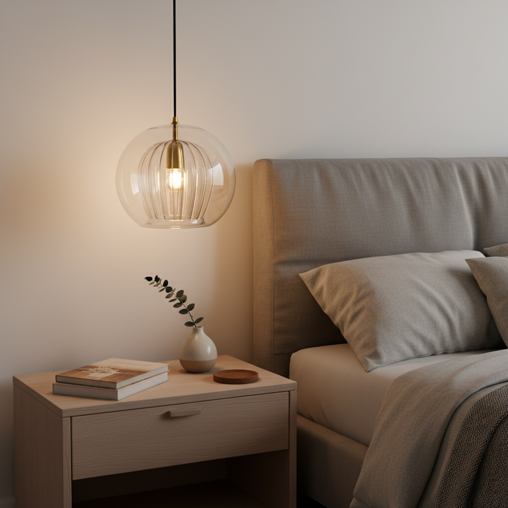 Galen Modern Glass Pendant Light – Stylish Illumination for Any Space