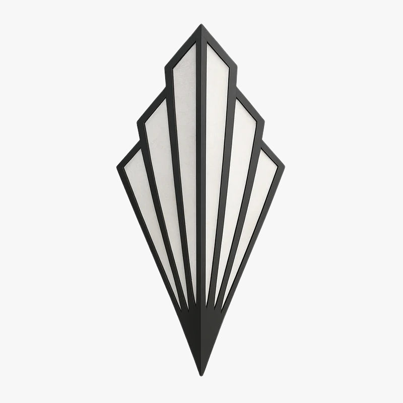 Zentaro Modern LED Wall Light Triangle Design for Home Office