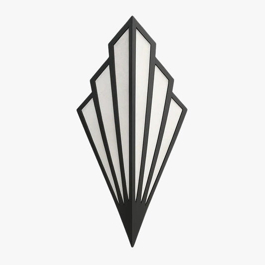 Zentaro Modern LED Wall Light Triangle Design for Home Office