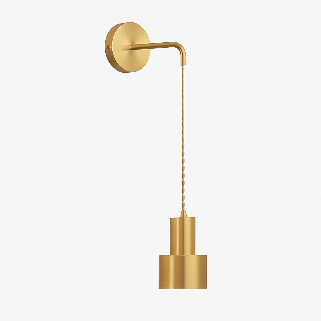 Gini Modern Gold Wall Light – Stylish Sconce for Elegant Ambient Illumination