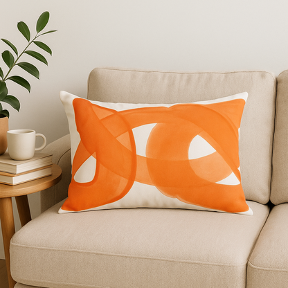 Cirella Geometric Decorative Pillowcase – Stylish Lumbar Support for Modern Interiors
