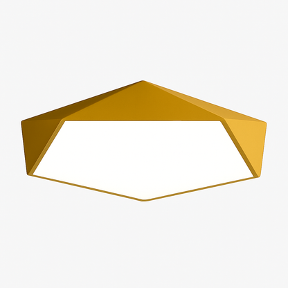 Glo Modern LED Ceiling Light – Geometric Design with Adjustable Brightness