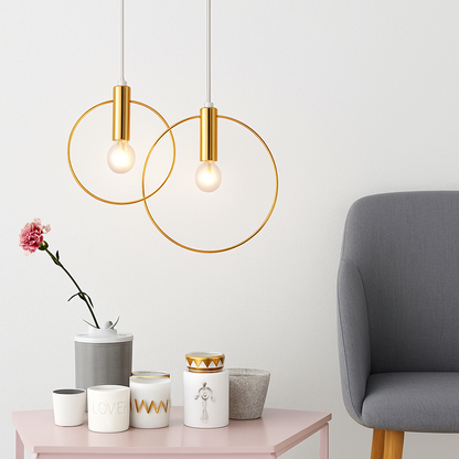 Oria Modern Pendant Light – Elegant Metal Design for Kitchen Lighting