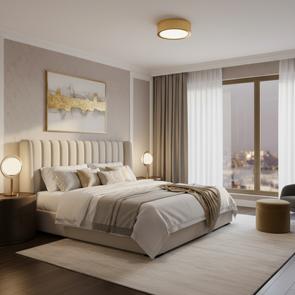 Elyra Ultra-Thin Modern LED Ceiling Light for Versatile Interiors