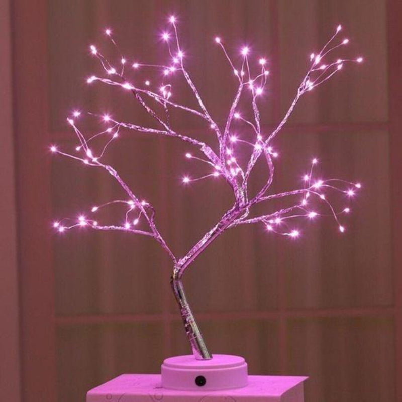 Elowen Home Decor LED Night Light Elegant Tree Design for Cozy Ambiance
