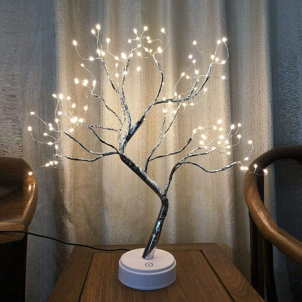 Elowen Home Decor LED Night Light Elegant Tree Design for Cozy Ambiance