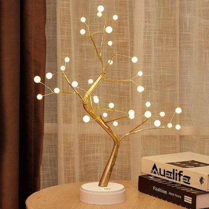 Elowen Home Decor LED Night Light Elegant Tree Design for Cozy Ambiance