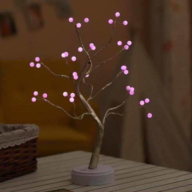 Elowen Home Decor LED Night Light Elegant Tree Design for Cozy Ambiance